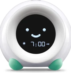 LittleHippo Mella Ready to Rise Sleep Trainer Alarm Clock - Tropical Teal