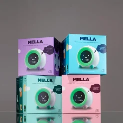 LittleHippo Mella Ready to Rise Sleep Trainer Alarm Clock - Tropical Teal