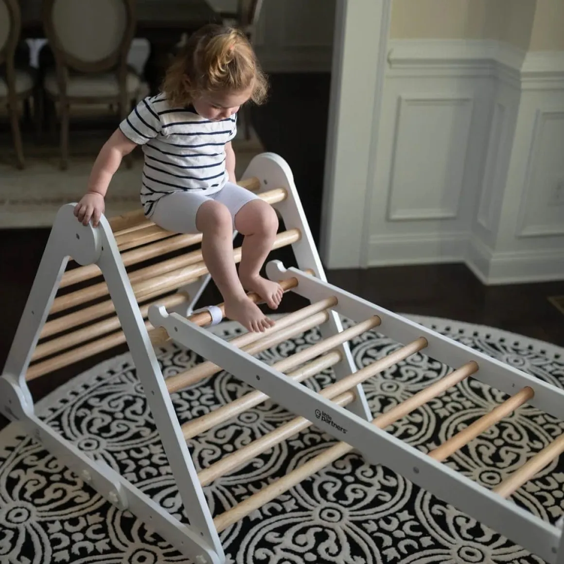 Little Partners Climbing Ladder - Natural (Unassembled)
