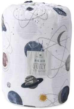 Little Unicorn Cotton Muslin Big Kid Quilt - Planetary