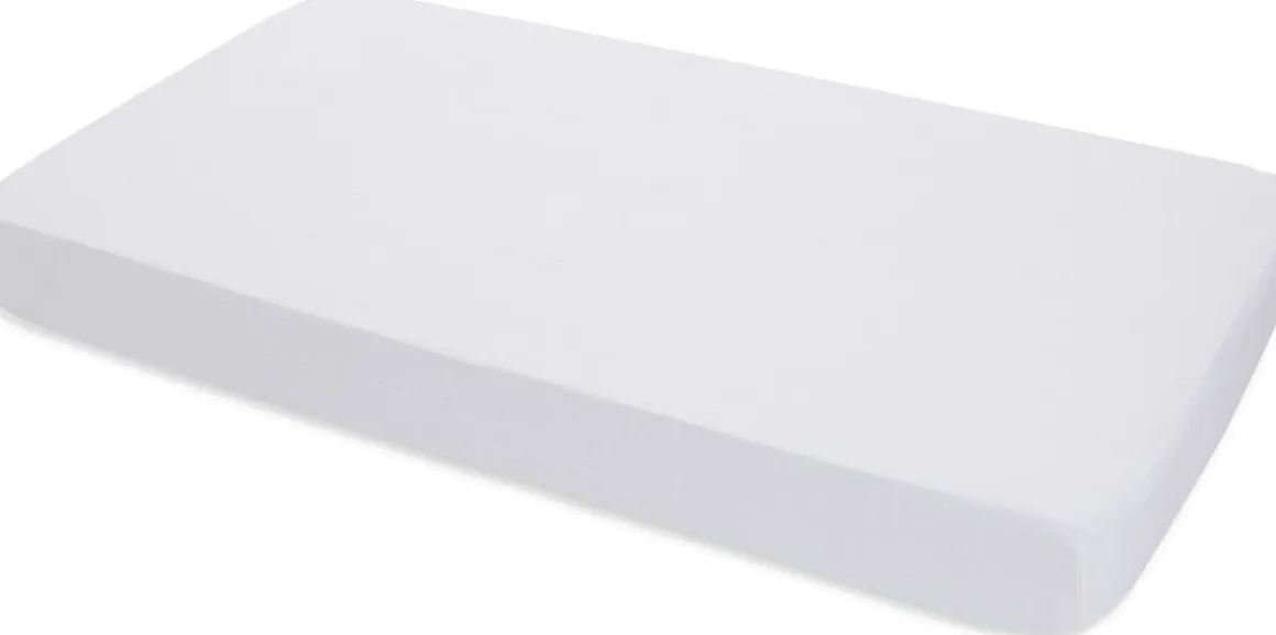 Little Unicorn Cotton Muslin Fitted Crib Sheet - White