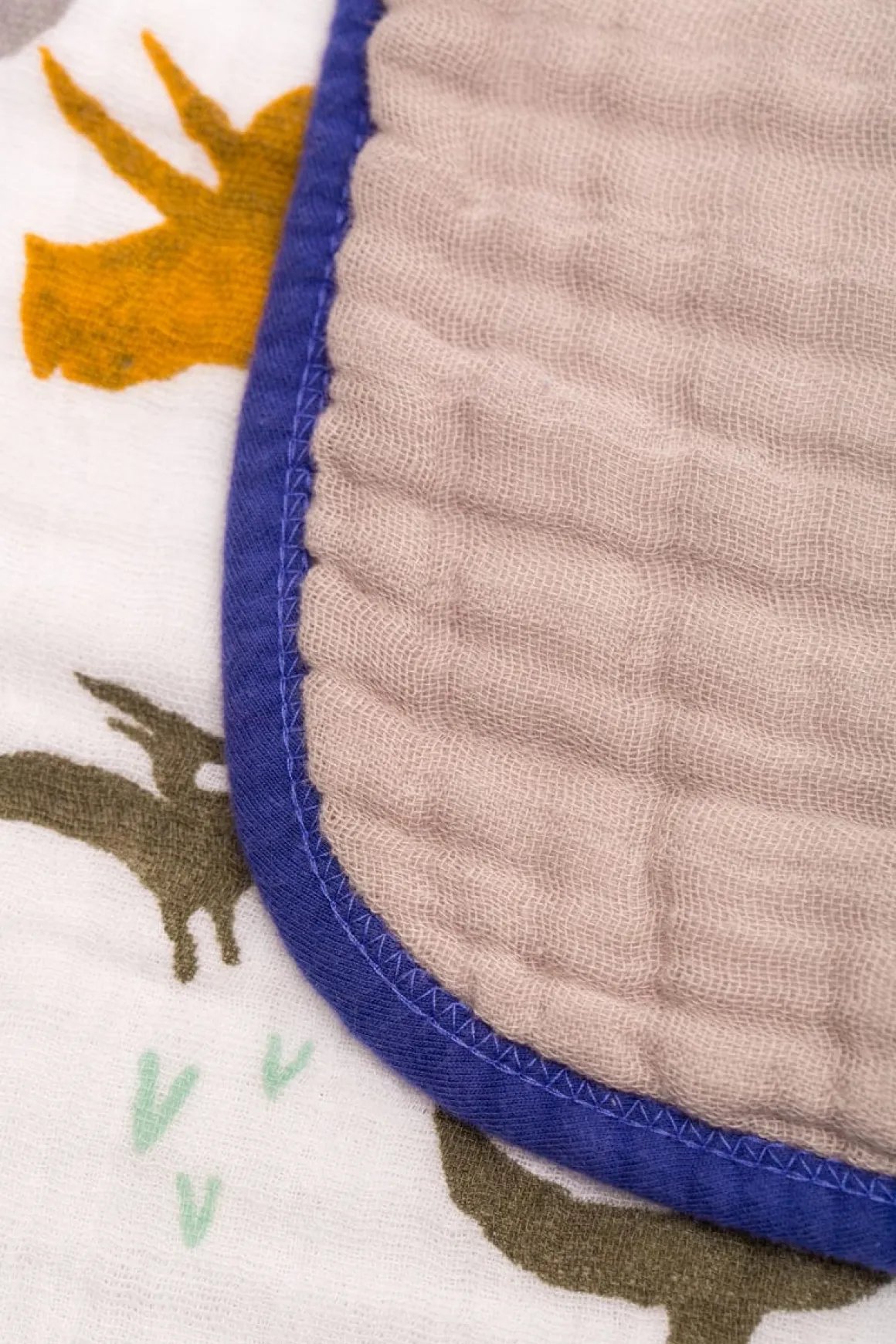 Little Unicorn Cotton Muslin Quilt - Dino Friends