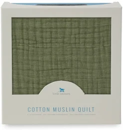 Little Unicorn Cotton Muslin Quilt - Fern