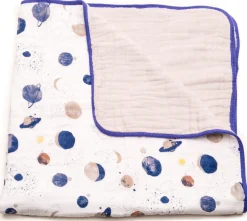 Little Unicorn Cotton Muslin Quilt - Planetary
