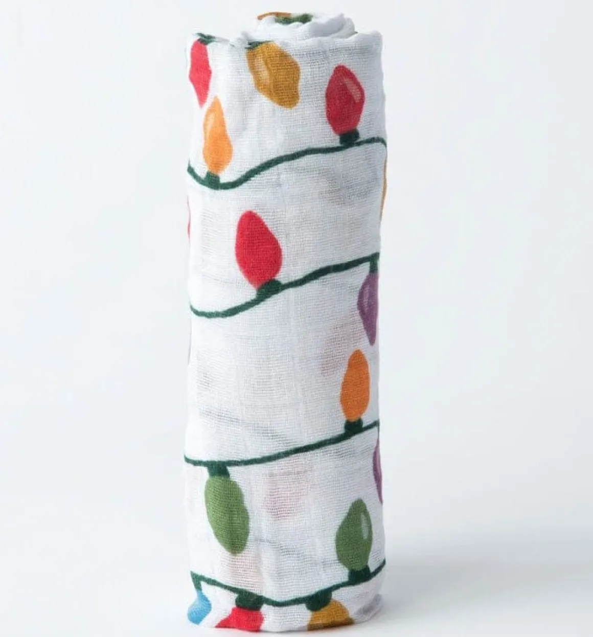 Little Unicorn Cotton Muslin Swaddle - Christmas Bulbs