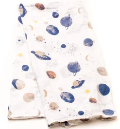 Little Unicorn Cotton Muslin Swaddle - Planetary