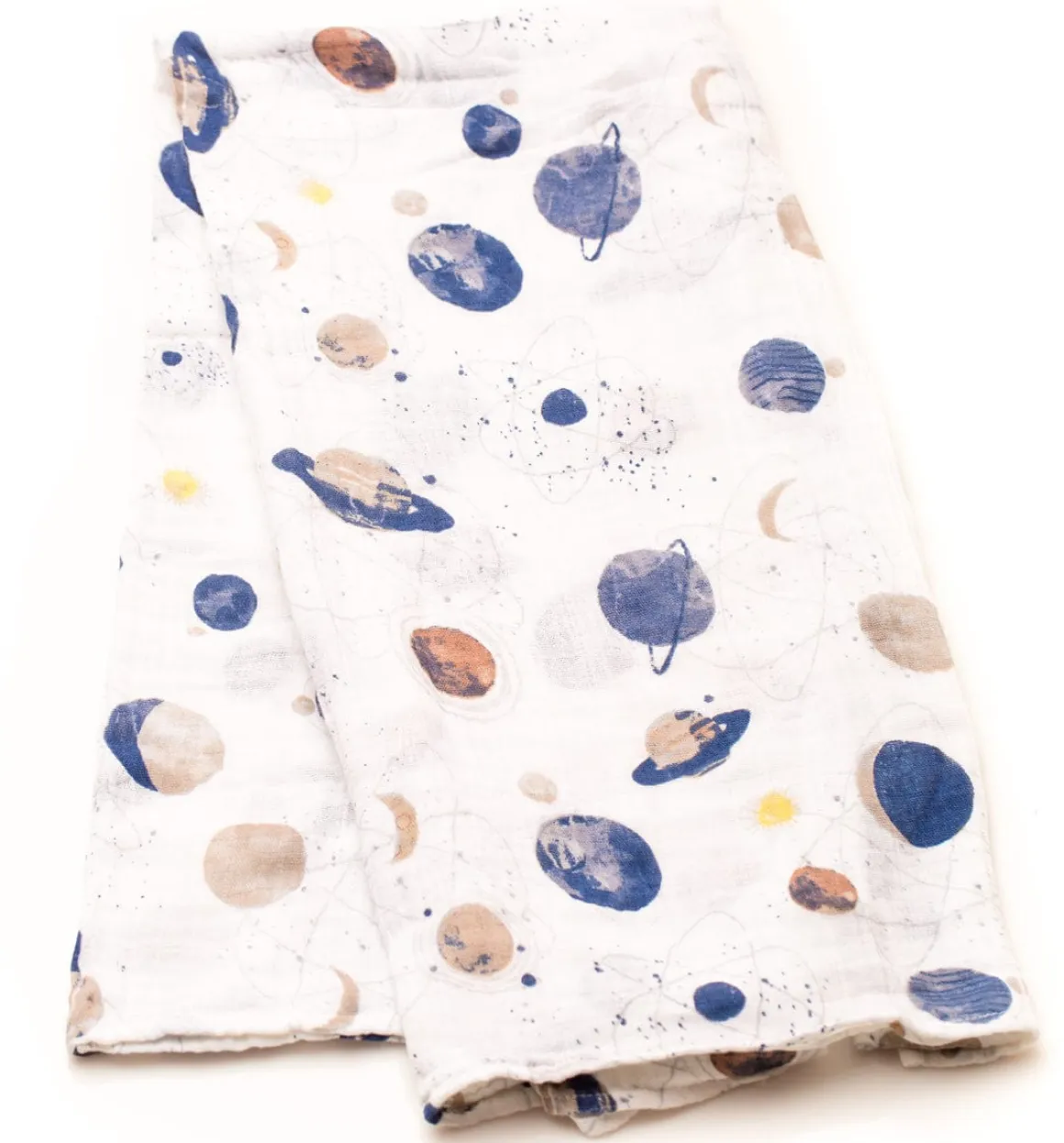 Little Unicorn Cotton Muslin Swaddle - Planetary