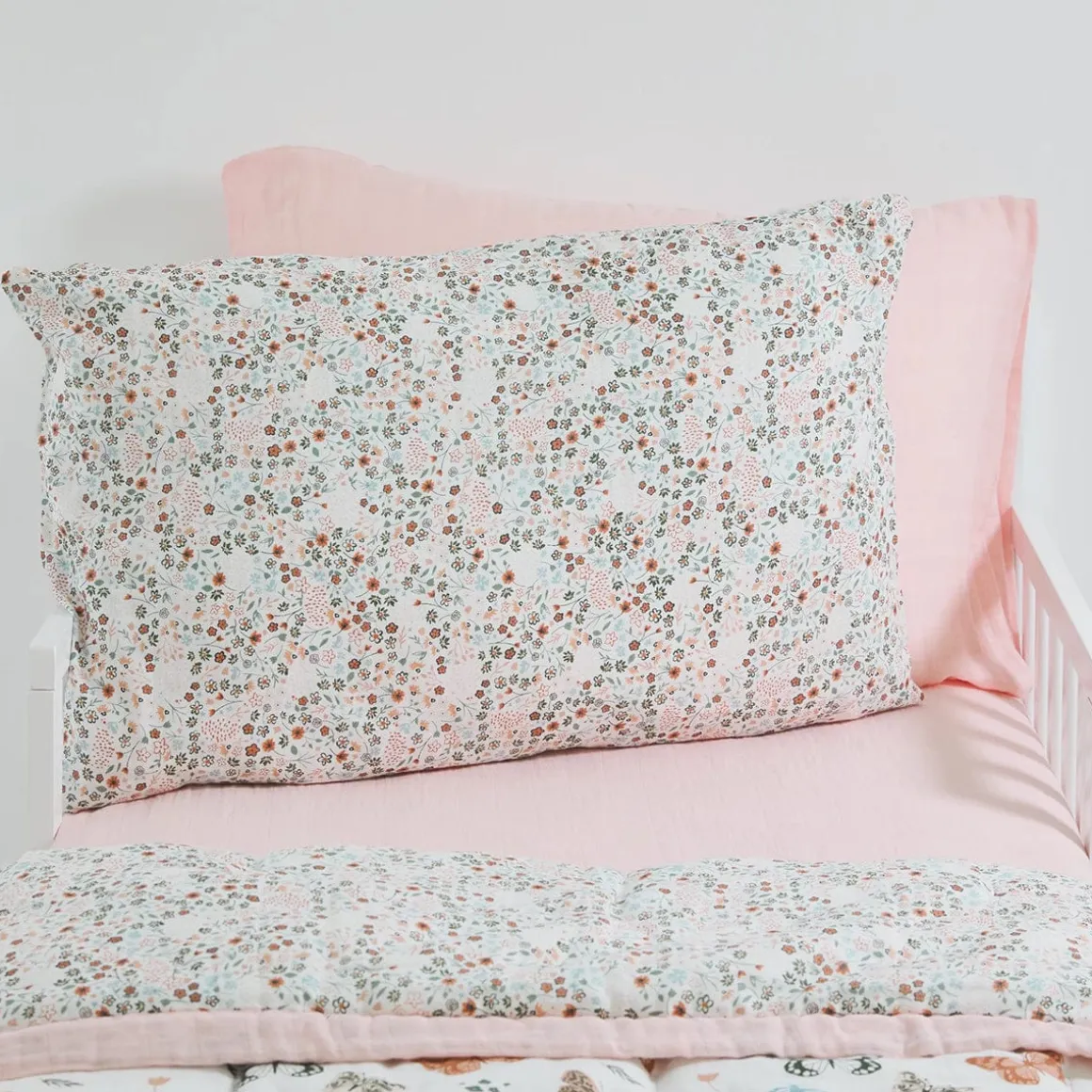 Little Unicorn Cotton Muslin Toddler Pillowcase, 2 Pack - Petal Press