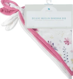 Little Unicorn Deluxe Muslin Bandana Bib 2 Pack - Fairy Garden