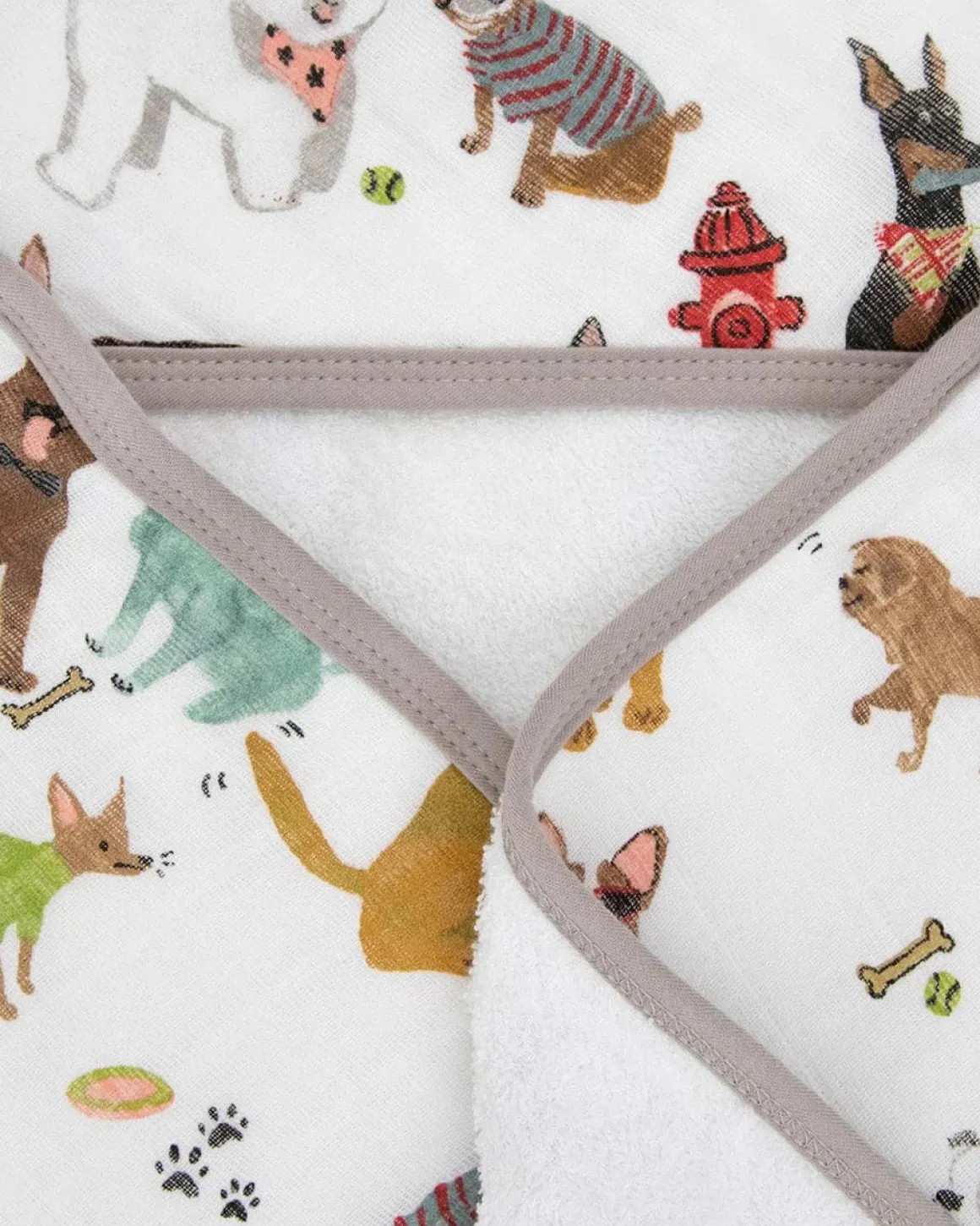 Little Unicorn Infant Hooded Towel - Woof