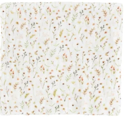 Little Unicorn Organic Cotton Muslin Swaddle Blanket - Floral Field
