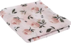 Little Unicorn Organic Cotton Muslin Swaddle Blanket - Watercolor Floret