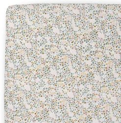 Little Unicorn Stretch Knit Crib Sheet - Pressed Petals