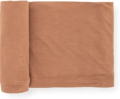 Little Unicorn Stretch Knit Swaddle Blanket - Terracotta