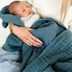Lou Lou & Company Cloud Muslin Quilt - Balsam, Small