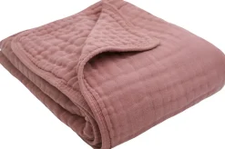 Lou Lou & Company Cloud Muslin Quilt - Berry, Large