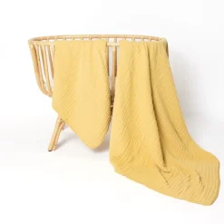 Lou Lou & Company Cloud Muslin Quilt - Honey, Small
