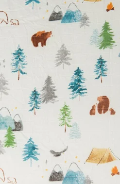 Loulou Lollipop Fitted Crib Sheet - Adventure Begins