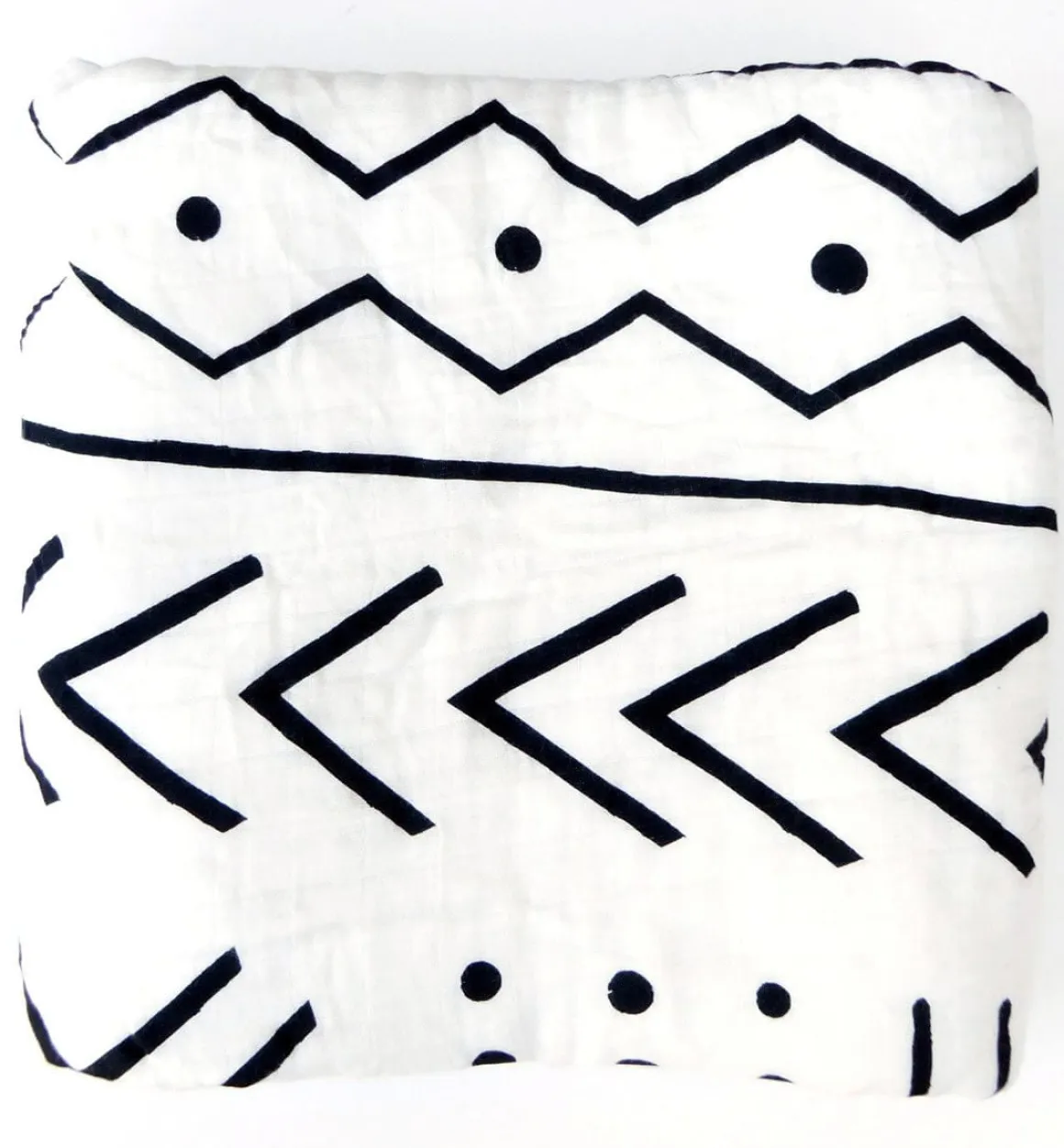 Loulou Lollipop Luxe Muslin Quilt - Mudcloth