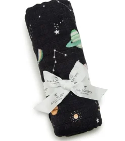 Loulou Lollipop Luxe Muslin Swaddle - Planets
