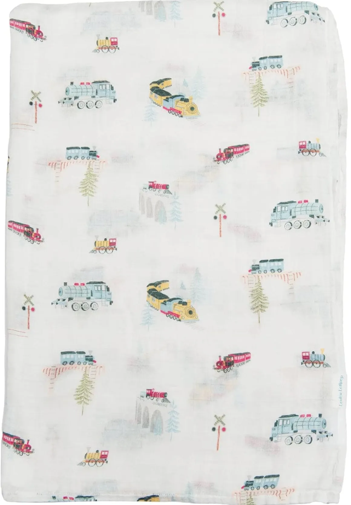 Loulou Lollipop Muslin Swaddle - All Aboard
