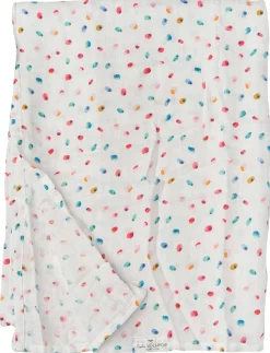Loulou Lollipop Muslin Swaddle - Butterfly Dots