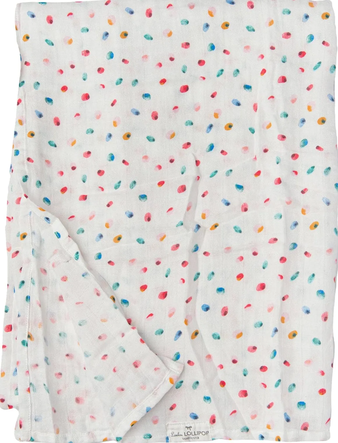 Loulou Lollipop Muslin Swaddle - Butterfly Dots