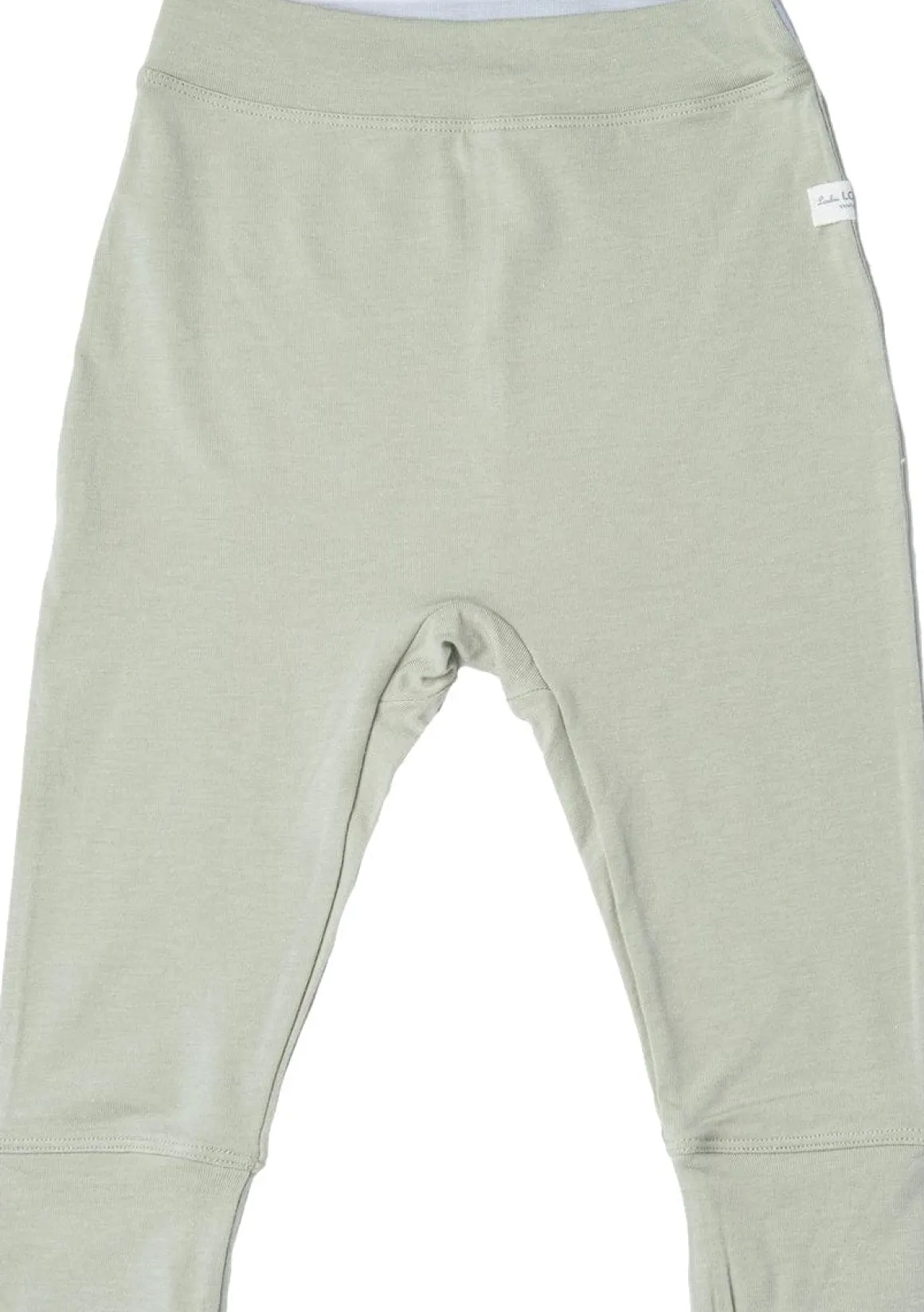 Loulou Lollipop Pants in TENCEL - Sage (3-6 M)