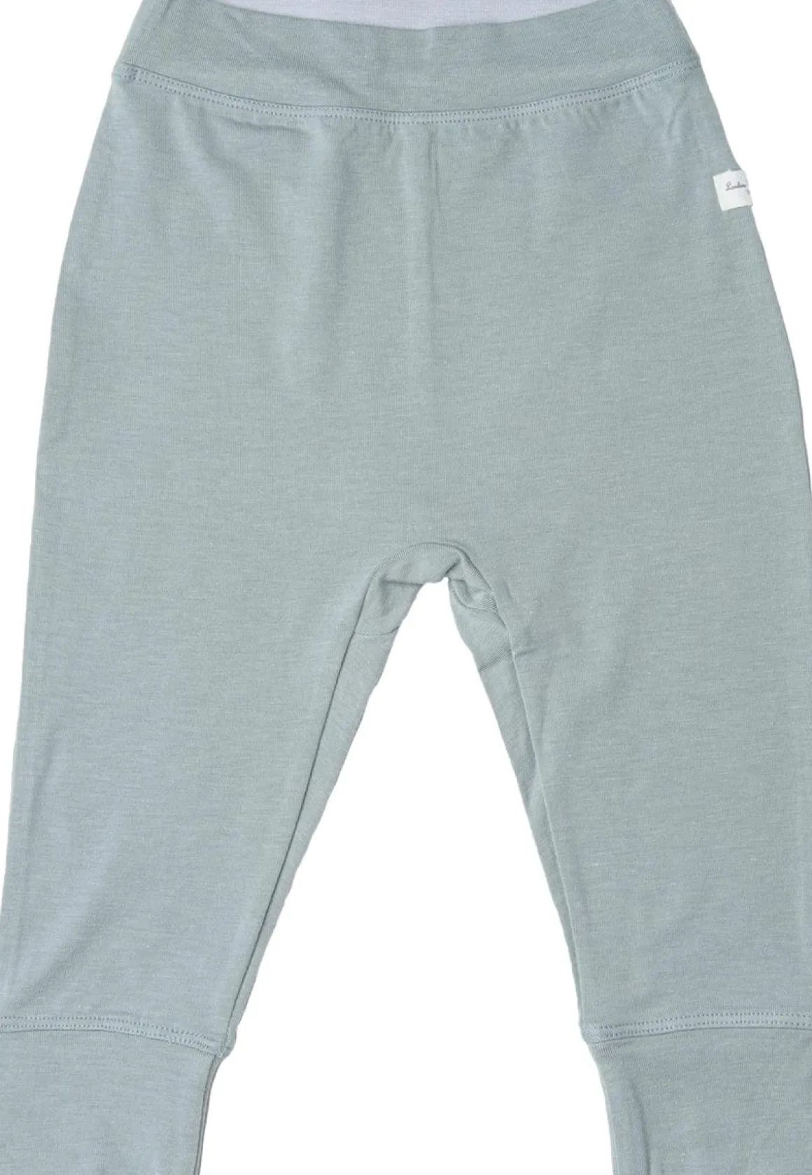 Loulou Lollipop Pants in TENCEL - Slate (3-6 M)