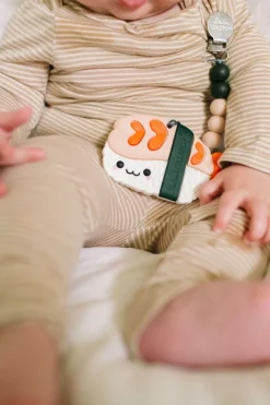 Loulou Lollipop Silicone Teether with Clip - Ebi