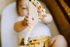 Loulou Lollipop Silicone Teether with Clip - Taco