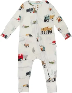 Loulou Lollipop Sleeper - Happy Trucks (6-12 M)