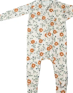 Loulou Lollipop Sleeper in TENCEL - Flower Vine (12-18 M)