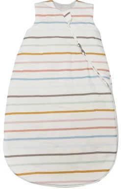 Loulou Lollipop SS23 TENCEL Sleep Bag 1.0 Tog - Pastel Stripes (0-6 M)