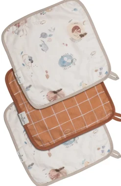 Loulou Lollipop Washcloth 3-Piece Set - Cozy Forest