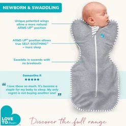 Love To Dream Swaddle UP Designer Collection Lite, Medium - Space White