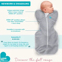 Love To Dream Swaddle UP Original 1.0 TOG, Newborn - Grey