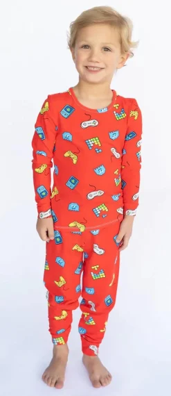 Lovey&Grink Pajamas - Game On, 3T