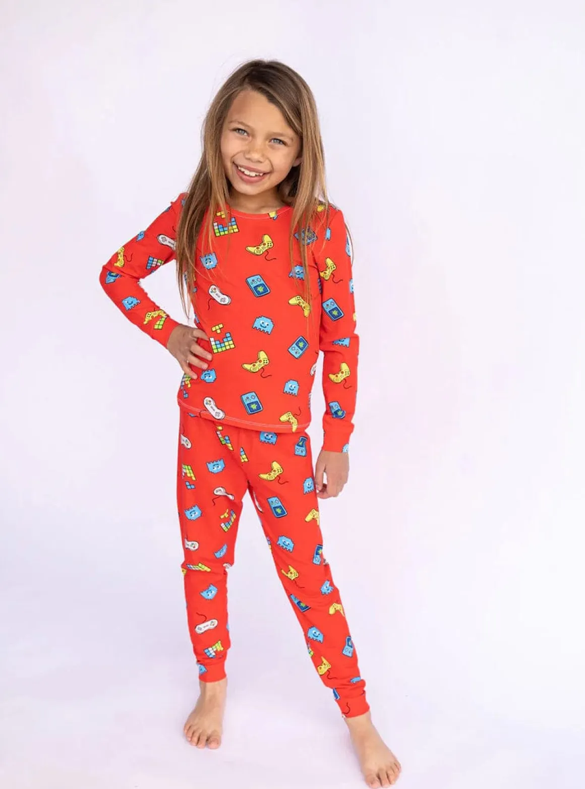 Lovey&Grink Pajamas - Game On, 3T