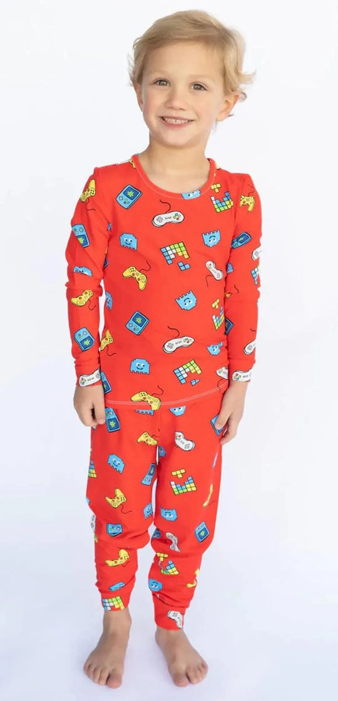 Lovey&Grink Pajamas - Game On, 4T