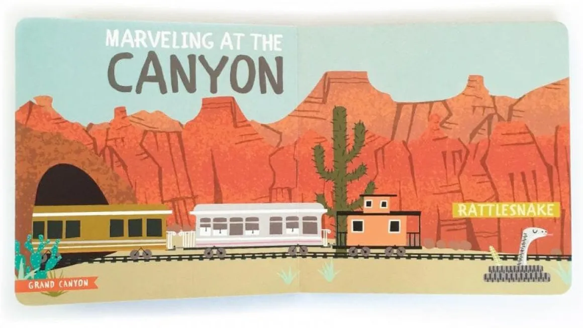 Lucy Darling Board Book - All Aboard National Parks