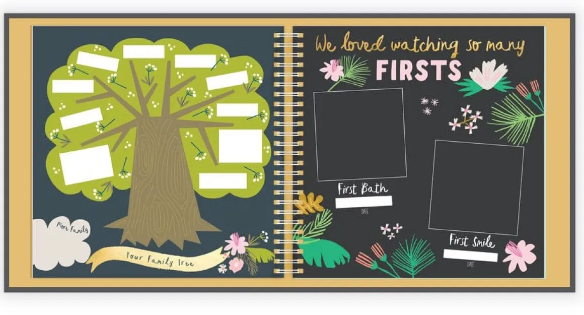 Lucy Darling Memory Book - Golden Blossom