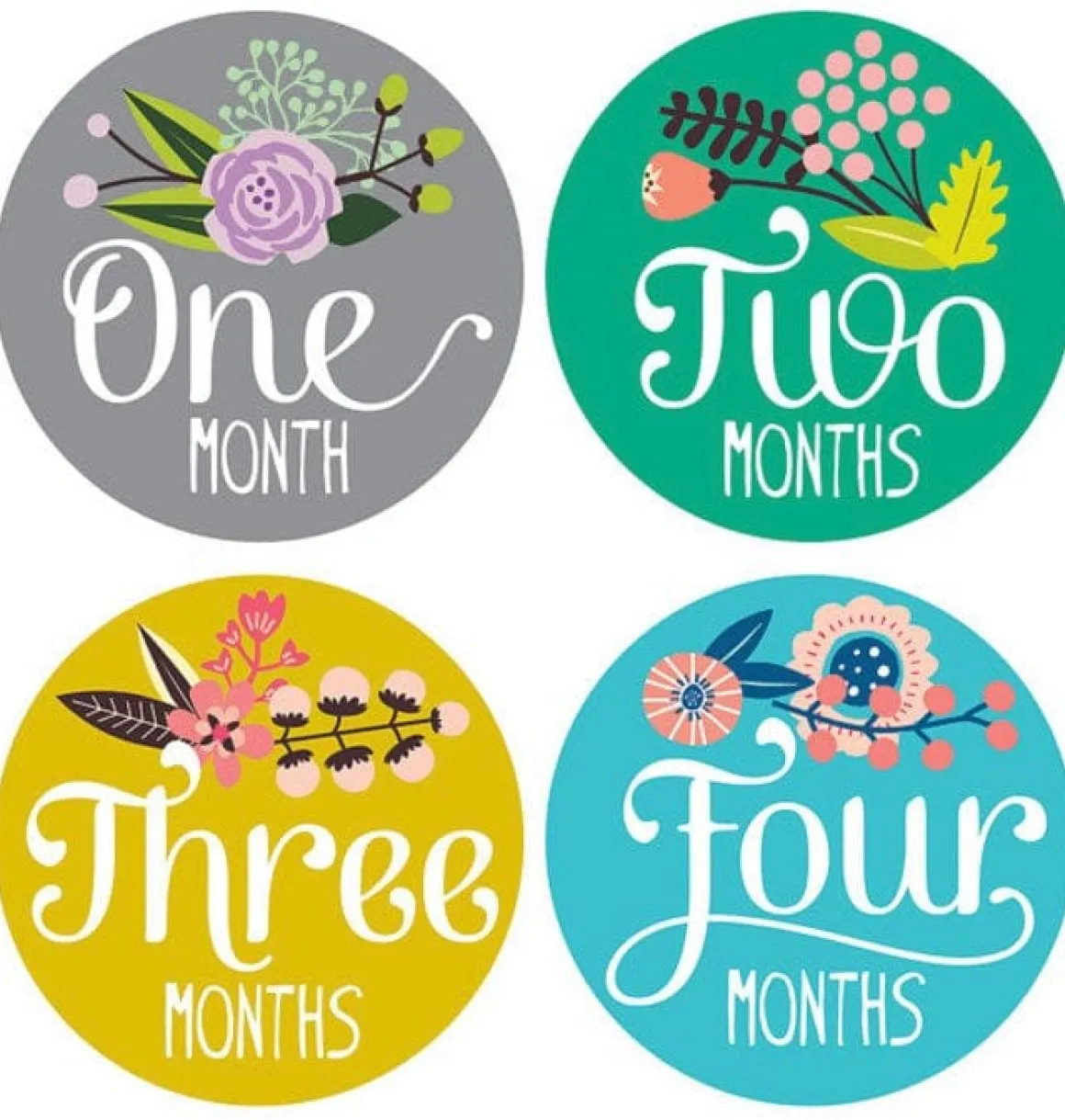 Lucy Darling Monthly Stickers - Little Artist