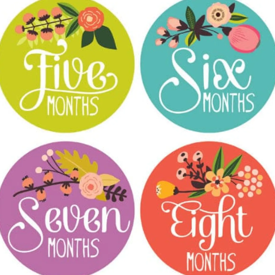 Lucy Darling Monthly Stickers - Little Artist