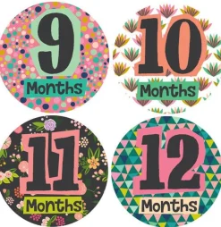 Lucy Darling Monthly Stickers - Little Lady