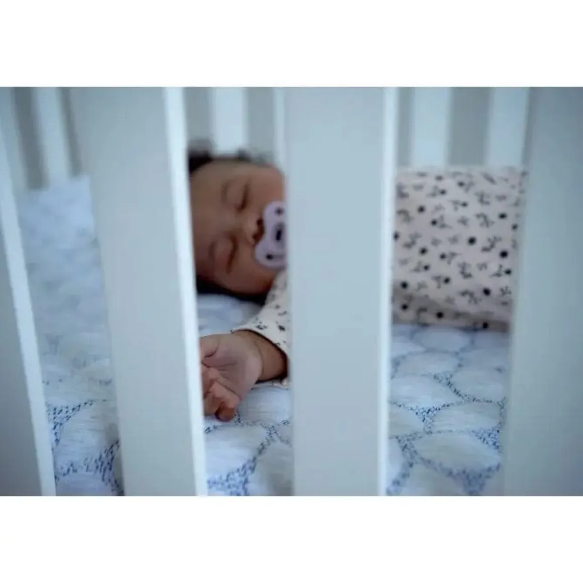 Lullaby Earth Gentle Start Breathable Crib Mattress - Blue Leaf