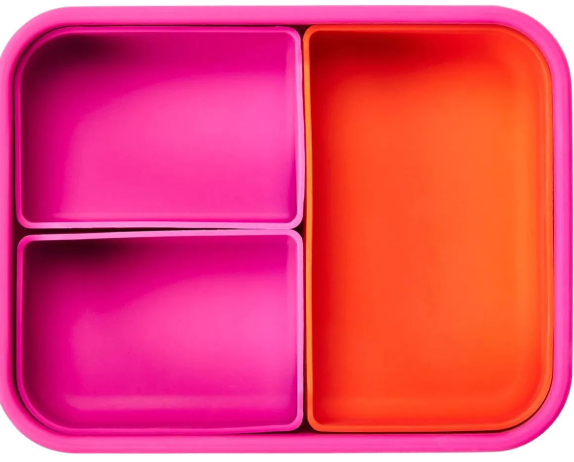 LunchBots Large Build-A-Bento Lunch Box, 4 cups - Mantis Shrimp