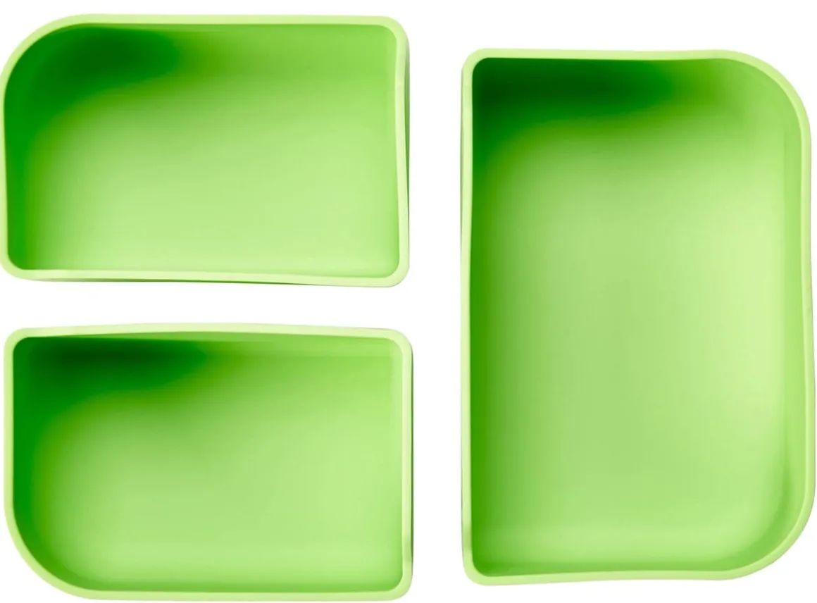 LunchBots Medium Build-A-Bento Lunch Box, 3.6 cups - Seafoam