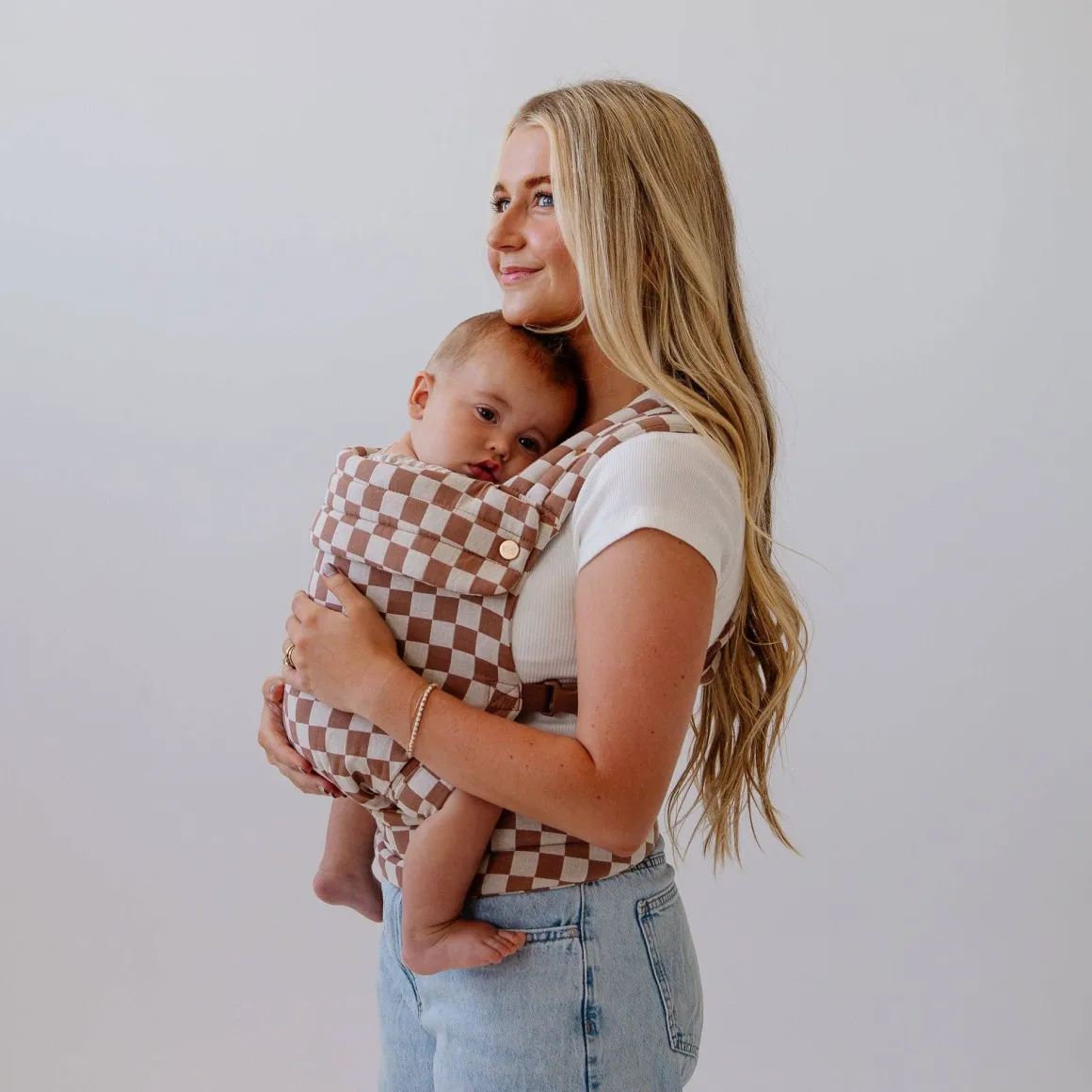 Mabē Monarch Carrier - Mocha Check