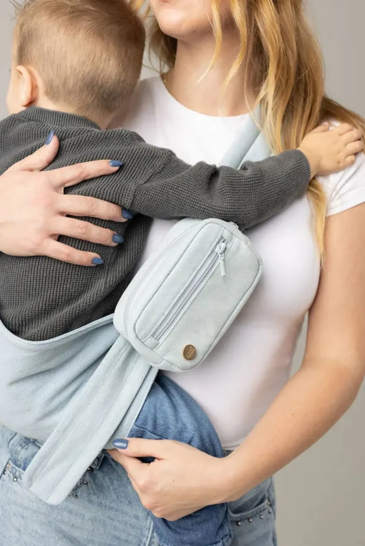 Mabē Monarch Toddler Sling - Dream Wash Denim